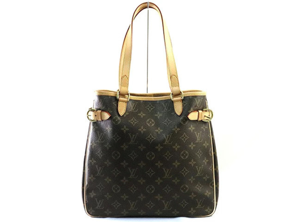 LOUIS VUITTON Batignolles Vertical Tote Bag Monogram